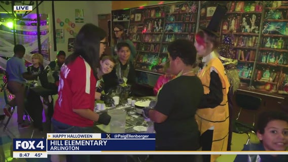 AISD Frankenstein Day in STEM lab