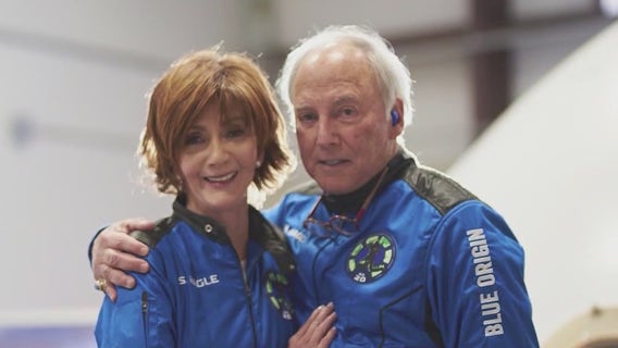 Florida couple prepares for second Blue Origin spaceflight