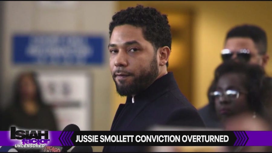 Actor Jussie Smollett's conviction overturned