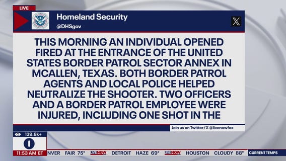 Active shooter killed in attempt to ambush Border Patrol agents in Texas