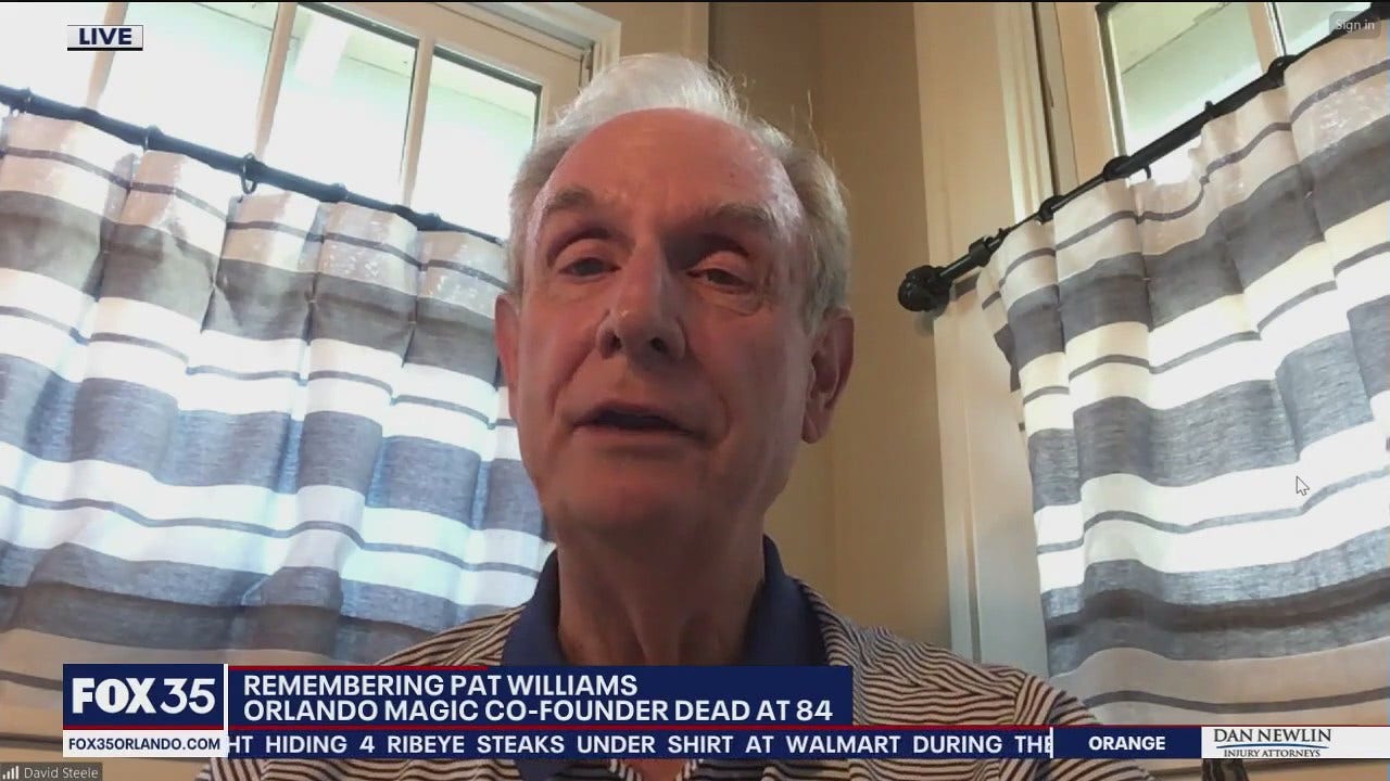 Orlando Magic broadcaster remembers Pat Williams | FOX 35 Orlando