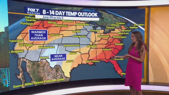 Austin Weather: Oppressive heat, humidity to persist through week