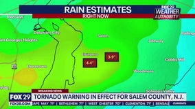 Tornado threat passes as torrential rain brings flash flood warnings