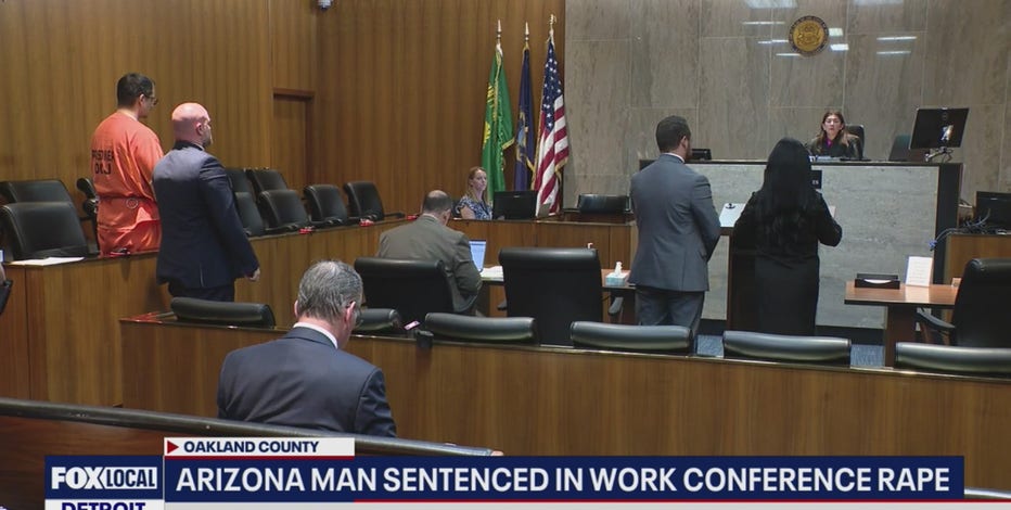 Man who raped woman on work trip in Michigan gets up to six decades in prison