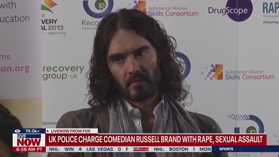 Russell Brand charged with rape, sexual assault