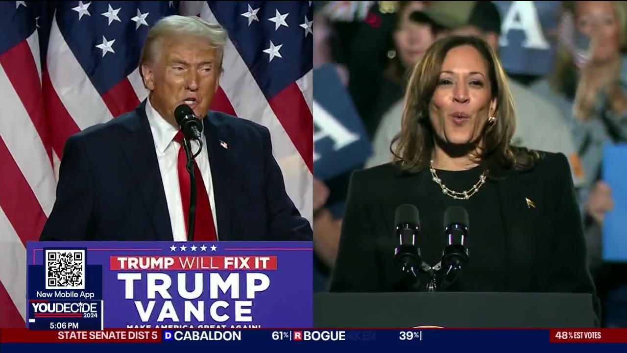 Trump and Harris call for unity as Americans look for a path forward