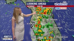 Tampa weather: Afternoon showers on Saturday