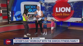 Fathers Day fitness fun with the Siwicki family