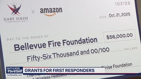 Gary Sinise Foundation, Amazon donate $100K in grants to Seattle-Area Firefighters