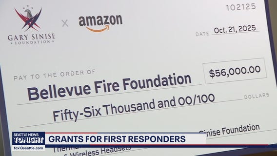 Gary Sinise Foundation, Amazon donate $100K in grants to Seattle-Area Firefighters