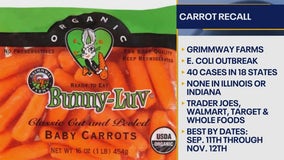 Organic carrots recalled after deadly E. coli outbreak