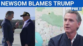 Newsom: Anti-ICE riots were Trump's mess