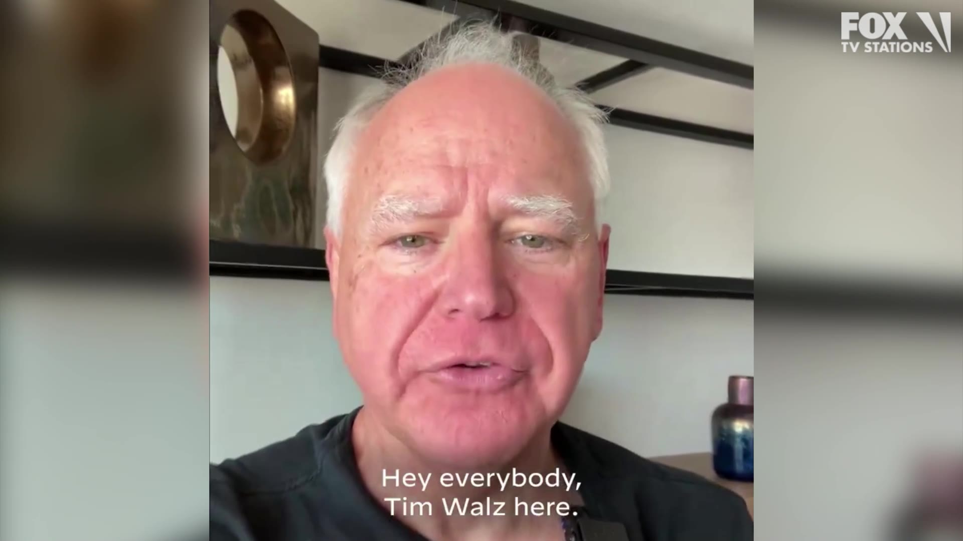 Walz says he missed the phone call from Harris asking him to be running mate