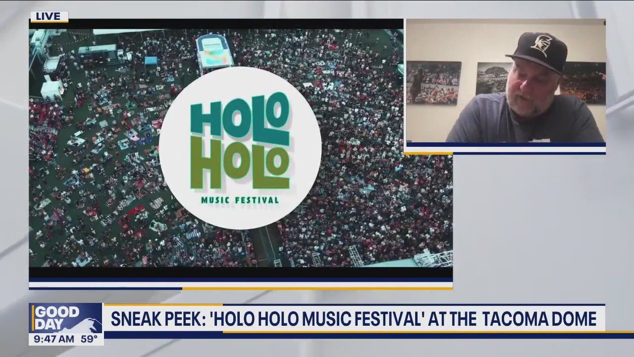 Previewing Holo Holo Music Festival at Tacoma Dome | FOX 13 Seattle