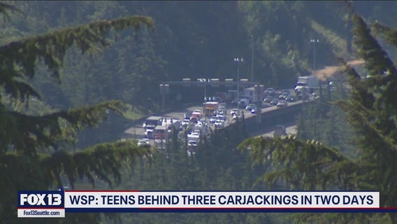 WA State Patrol warns of recent 'bump' carjackings on I-5