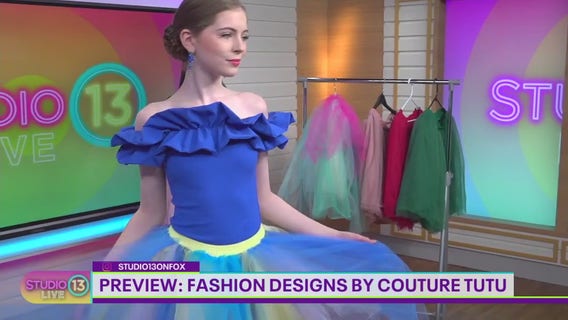 Previewing the latest fashion designs by Couture Tutu