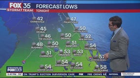 Orlando weather: Cold front moving into Florida Monday night bringing cooler temps and rain