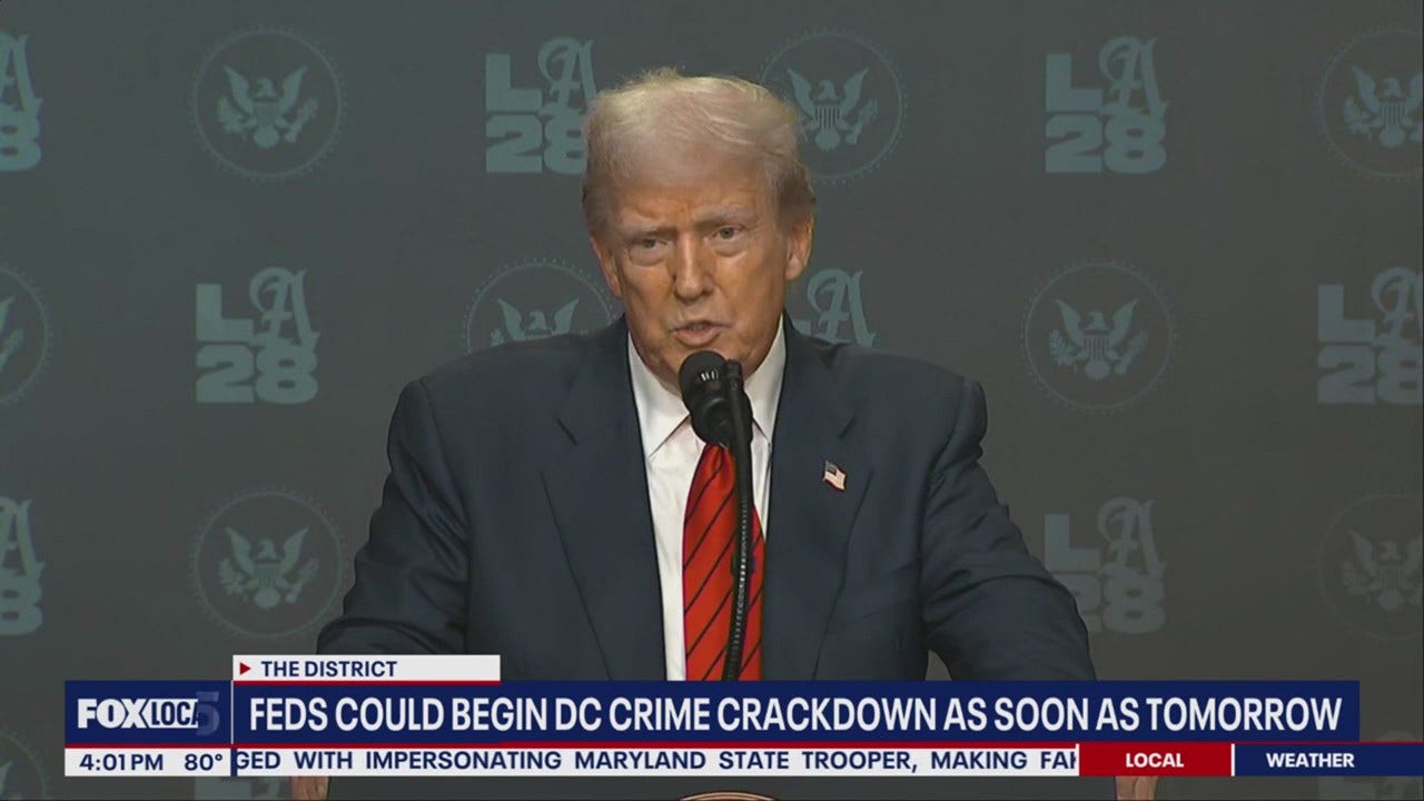 Trump Administration Plans Increased Federal Law Enforcement Deployment in Washington DC
