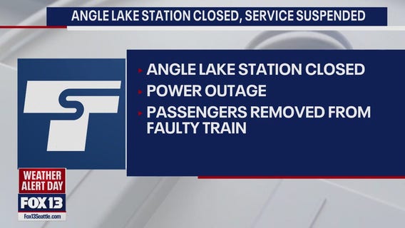 Sound Transit Angle Lake station loses power, passengers removed