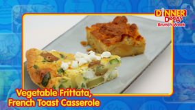 Vegetable Frittata, French Toast Casserole | Dinner DeeAs Brunch Week