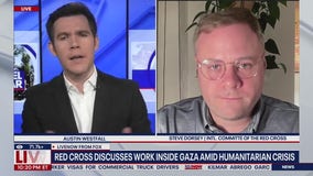 Red Cross discusses work inside Gaza