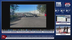 Police negotiate with suspect after shots fired in Lakewood, WA