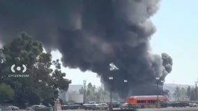 Massive fire breaks out in Rosemead