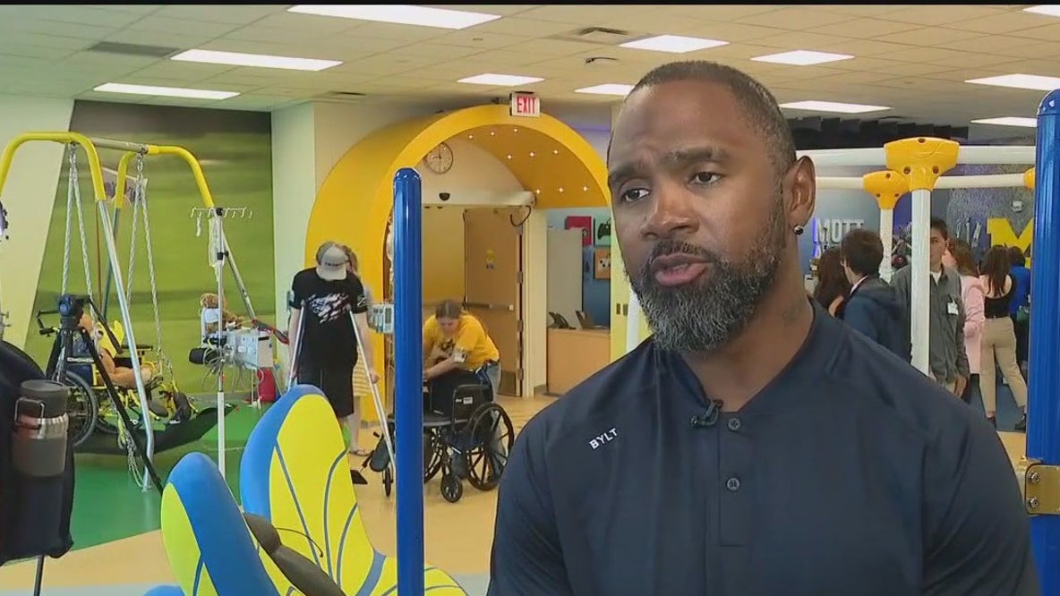 CS Mott Children's Hospital opens renovated indoor playground with U-M great