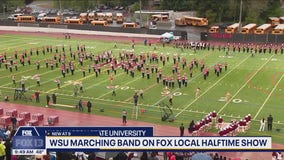 WSU Marching Band on FOX Local Halftime Show