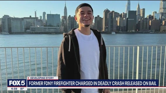 Former FDNY firefighter charged in deadly crash, released on bail