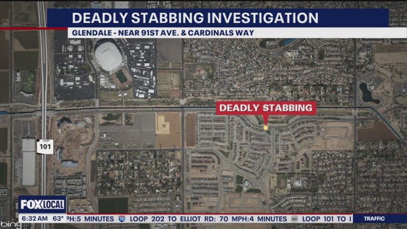 Deadly stabbing investigation in Glendale