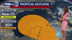 Potential tropical development possible next week in the Gulf of Mexico | FOX 26 Tropical Weather Forecast