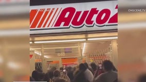 AutoZone looted in South Los Angeles