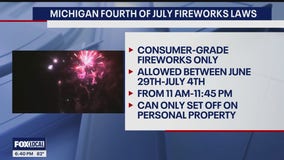 Michigan fireworks rules