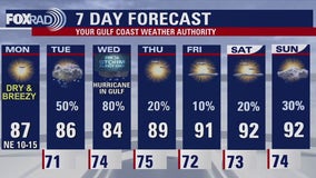 Gulf storm strengthens | Fox 26 Houston Weather Forecast