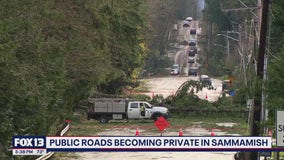 Public roads becoming private in Sammamish