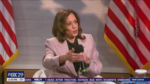 Harris in Philadelphia: Vice president condemns Trump's rhetoric at NABJ event