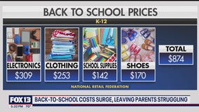 Back-to-school costs surge