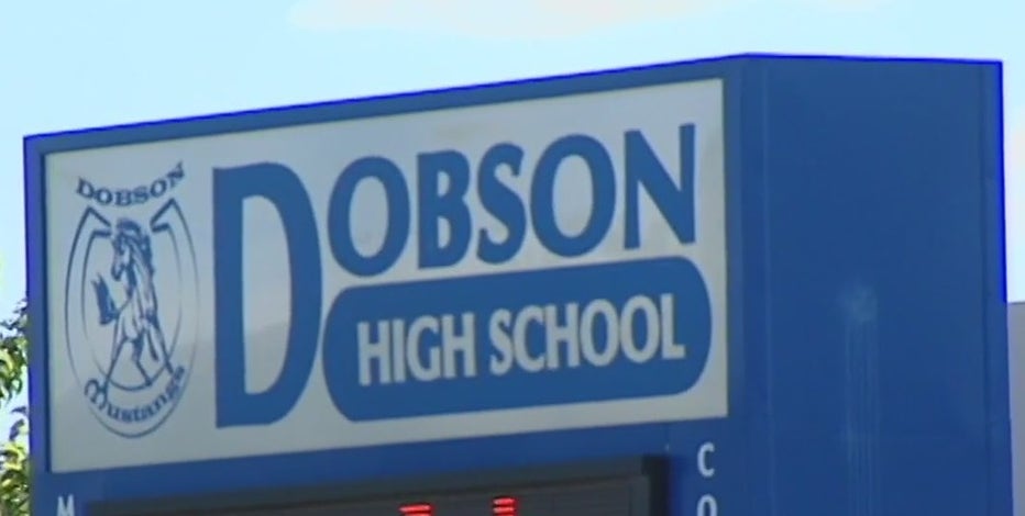 Dobson High School football coach arrested
