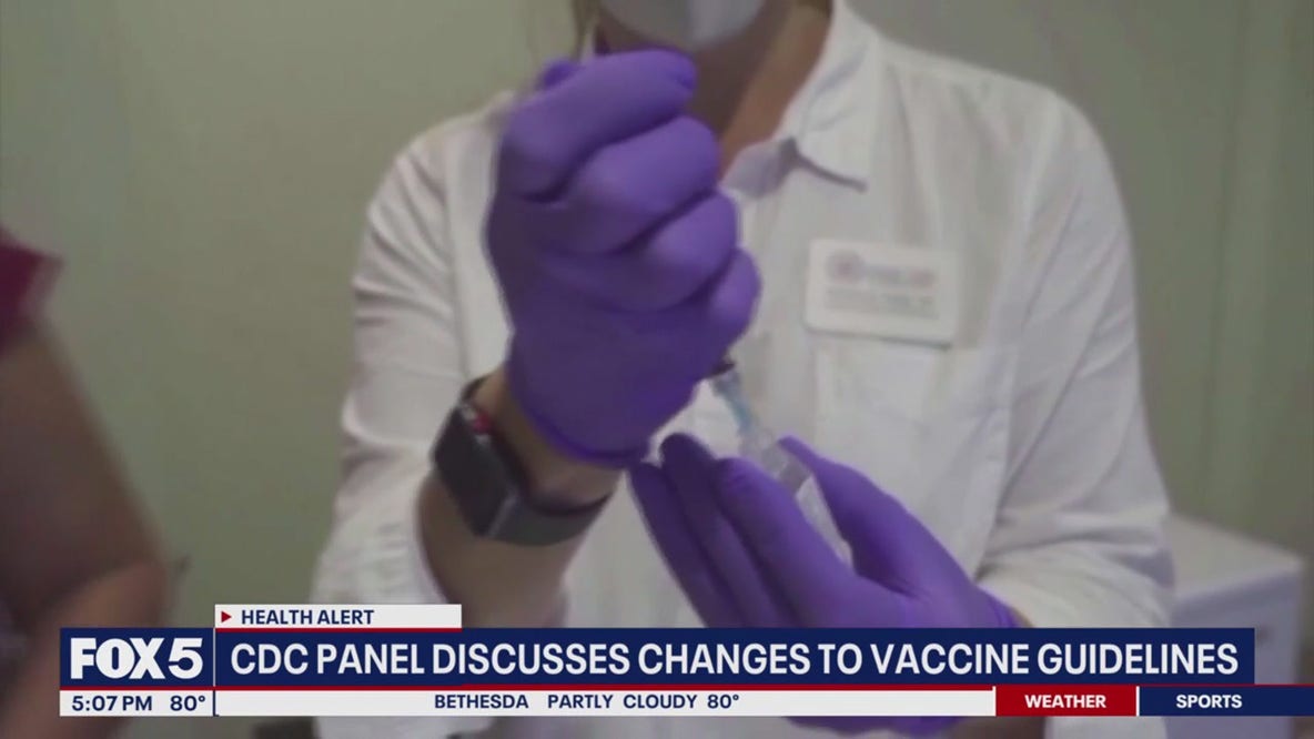 CDC panel discusses changes to children's vaccine guidelines
