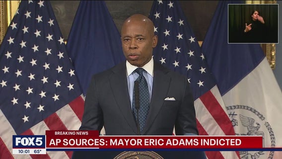 NYC Mayor Adams indicted on federal criminal charges