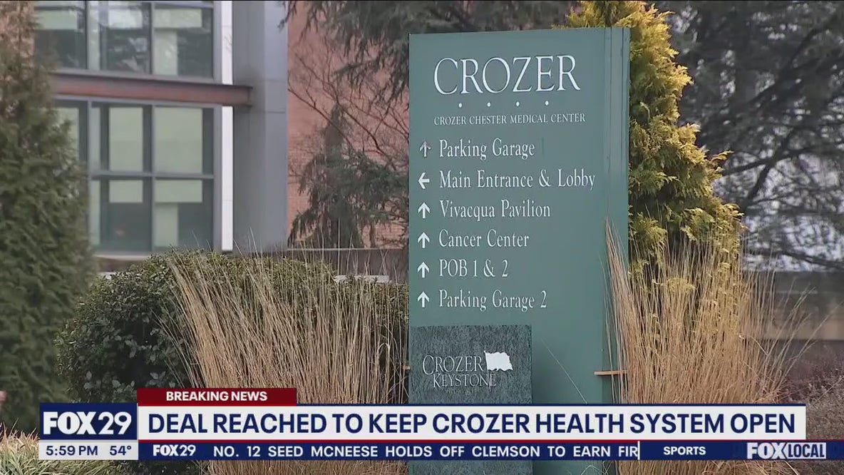 Deal reached to keep Crozer Health System open as search for long-term solution continues