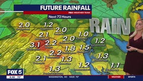 FOX 5 Weather forecast for Tuesday, September 17