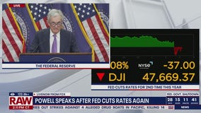 Federal Reserve issues 2nd rate cut of 2025