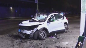 High-speed crash in West Englewood leaves teen dead, 3 seriously injured