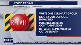 Food recall impacts thousands of Philly school kids