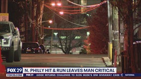 Pedestrian fighting for his life after hit-and-run in North Philly