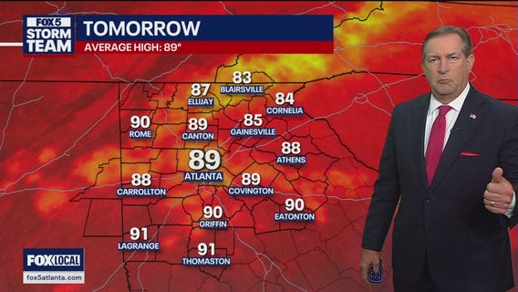 Monday evening forecast