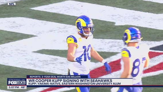 Seattle Seahawks sign WR Cooper Kupp to 3-year deal