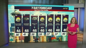 Seattle weather: Wet weather moves in